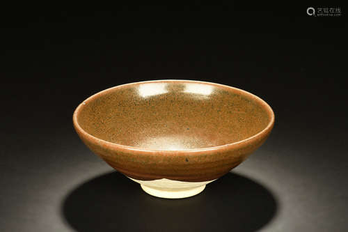 Brown glazed bowl