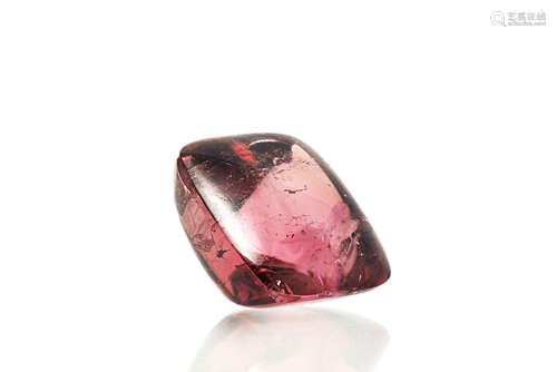 Pink tourmaline gemstone