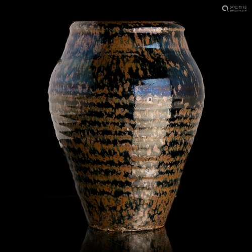 Jizhou tortoiseshell glazed vase, Southern Song