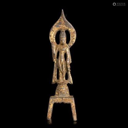 Gilt bronze figure of Avalokitesvara, Tang