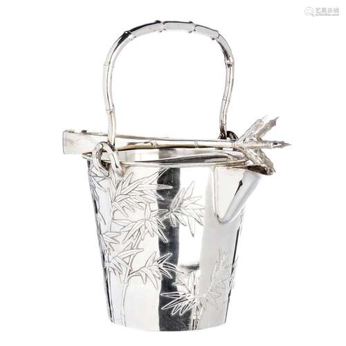 WANG HING - Ice bucket and tongs