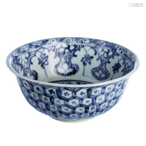 Chinese porcelain bowl, Wanli