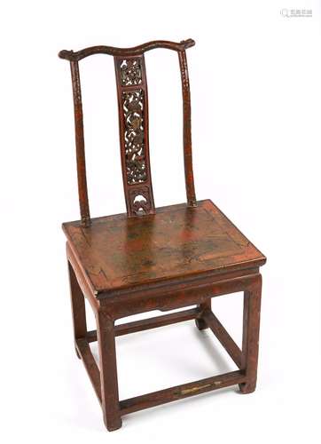 A Chinese Hardwood Chair