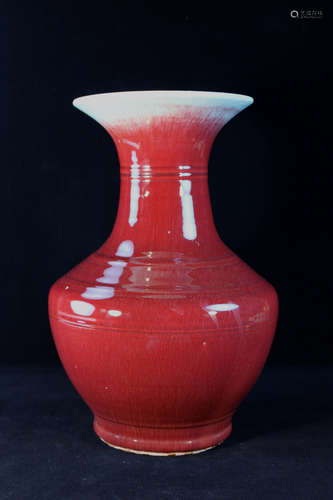 Chinese Oxblood Porcelain Vase