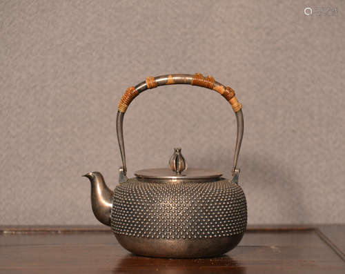 Japanese Silver Teapot