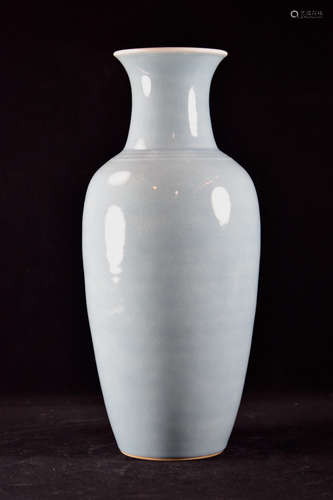 Chinese Incised Porcelain Vase with Chen Hua Mark