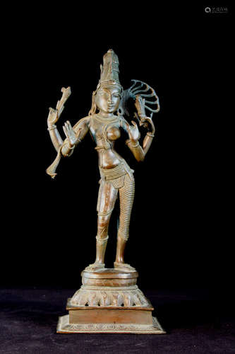 Antique Indian Bronze Figurine