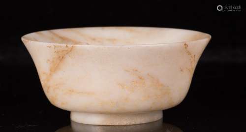 CHINESE WHITE JADE BOWL