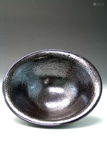 Chinese oil-spot glaze porcelain bowl.