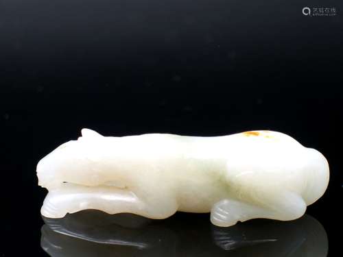 Chinese carved jade horse.