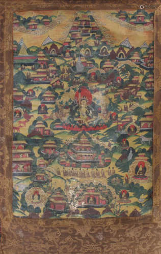 清 西藏唐卡
