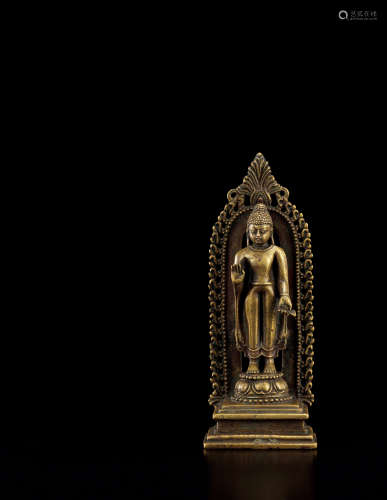 11-12世纪 释迦牟尼佛立像