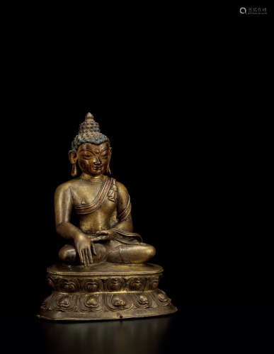 13-14世纪 释迦牟尼佛像