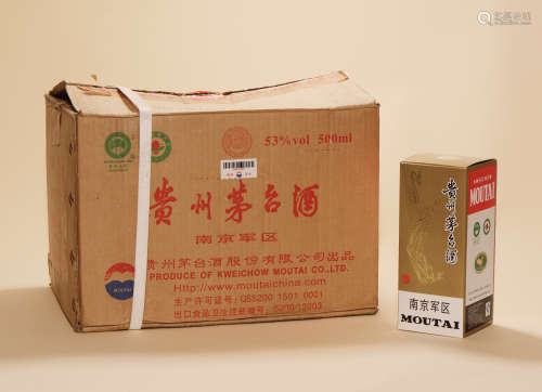 2010 2010年产贵州茅台酒南京军区专供（12瓶）