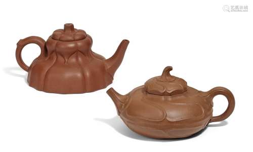 宜興紫砂茶壺（兩隻）