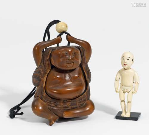 ICHMATSU NINGYO NETSUKE.