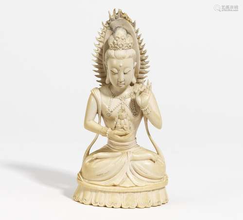 GUANYIN WITH AMITHABA.