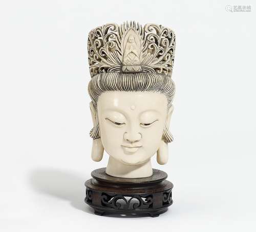 HEAD OF GUANYIN.