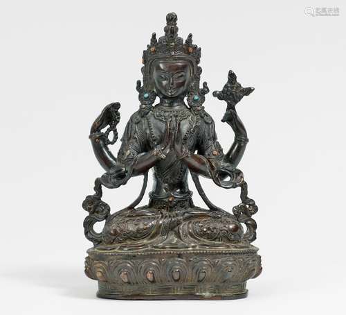 Four-armed Avalokiteshvara.