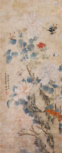 YUN BIN (1633-1690), BUTTERFLIES