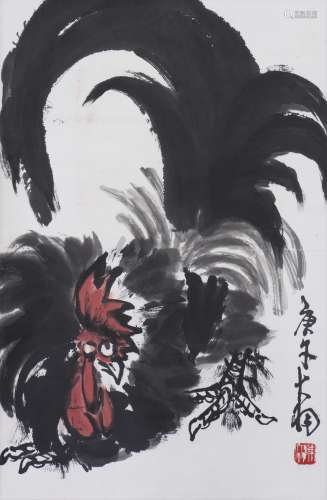 CHEN DAYU (1912-2001), ROOSTERS