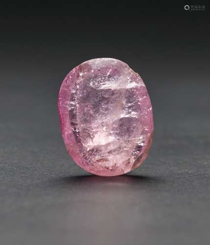 A Pink Tourmaline Toggle.