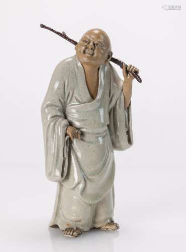 Pan Yushu (1882-1938)-Budai Heshang (Calico Bag Monk)