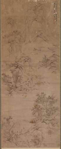 Attribute To Shen Zhou (1427-1509) Landscape