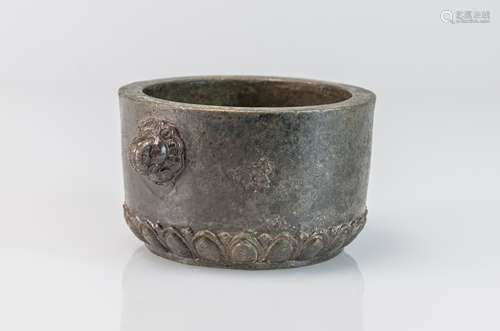 Qing-A Bronze Censer “ZhenWan” Mark