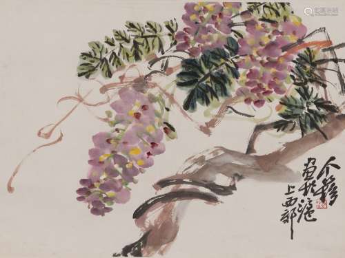 Wang Geyi (1897-1988) In And Color On