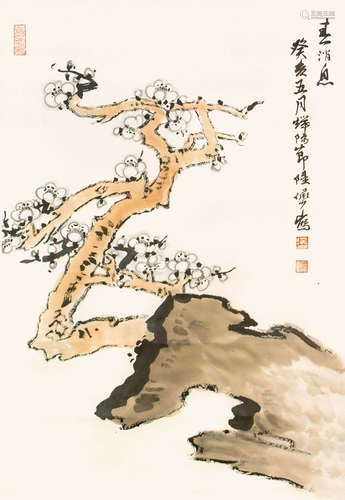 陆俨少 春消息