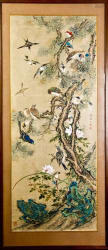 A CHINESE PAINTING, QING DYNASTY