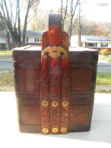 Antique Chinese Food Carrier