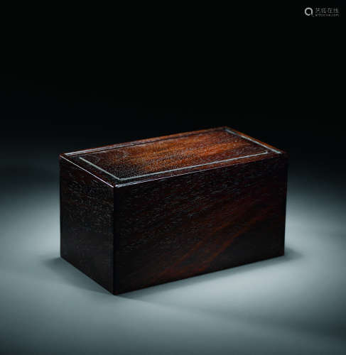 清 红木长方盒