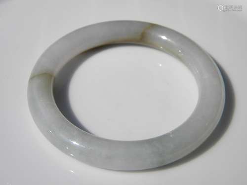 Natural Green Jadeite Bangle Bracelet