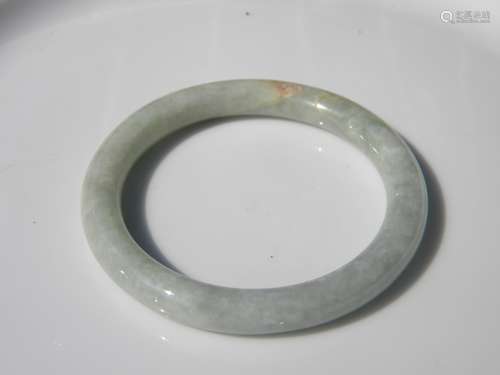 Natural Green Jadeite Bangle Bracelet