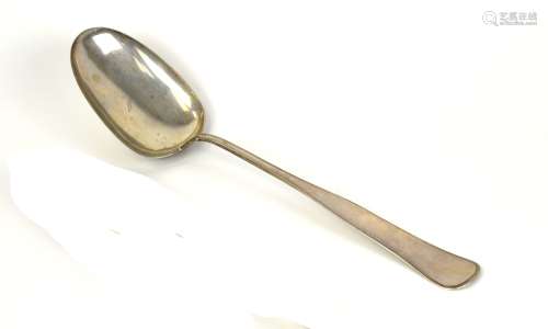 Dutch Large Silver Serving Spoon