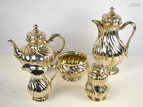 Adolf Schellenberg  800 Silver Coffe/Tea Set