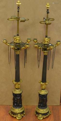 Pair of Empire Candelabra