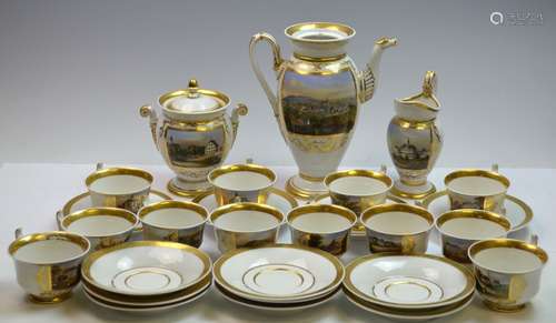 27 Meissen Coffee & Tea Set