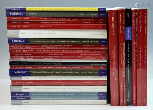 30 Piece Sotheby's & Christie's Auction Catalogues