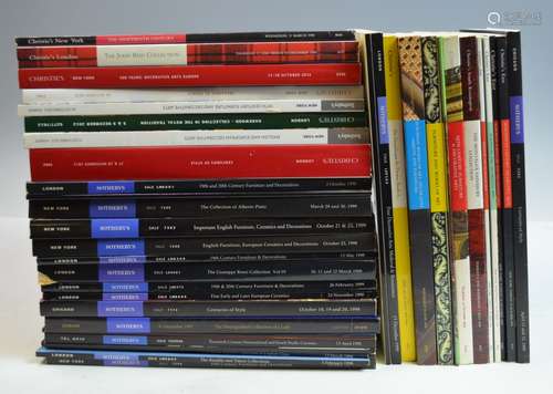 37 Piece Sotheby's & Christie's Auction Catalogues