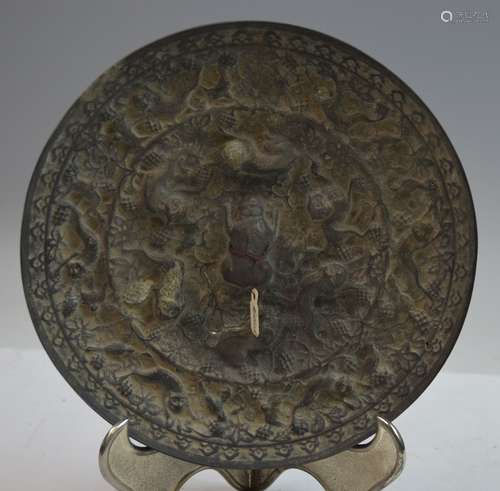 Chinese Tang Dynasty Bronze Mirror