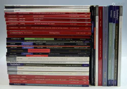 37 Piece Sotheby's & Christie's Auction Catalogues