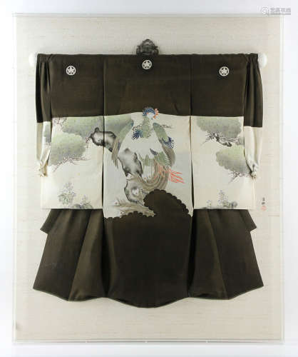 Girls' Framed Kimono