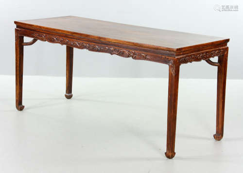 Large Chinese Carved Rosewood Altar Table