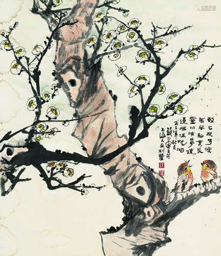 钱行健（1935～2010）花鸟