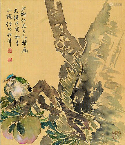 任伯年（1840～1896）花鸟