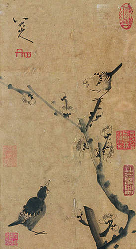 八大山人（1626～约1705）花鸟
