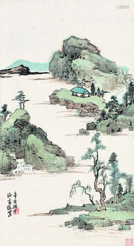 肖俊贤（1865～1949）山水